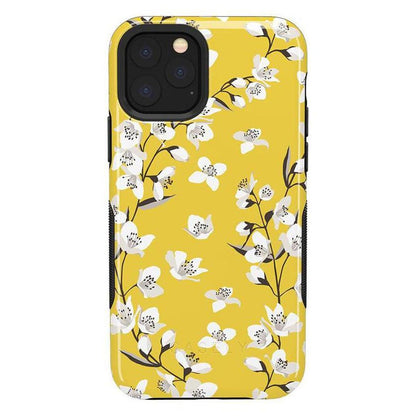 Floral Forest | Yellow Cherry Blossom Floral Case iPhone Case get.casely Bold iPhone 11 Pro