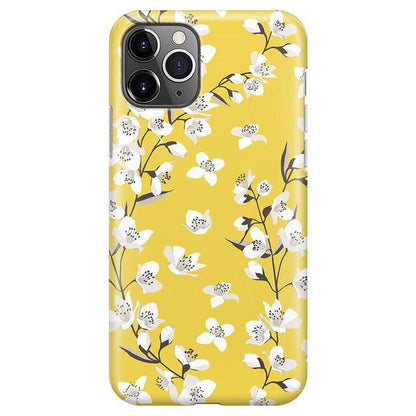 Floral Forest | Yellow Cherry Blossom Floral Case iPhone Case get.casely Classic iPhone 11 Pro Max