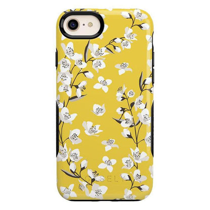 Floral Forest | Yellow Cherry Blossom Floral Case iPhone Case get.casely
