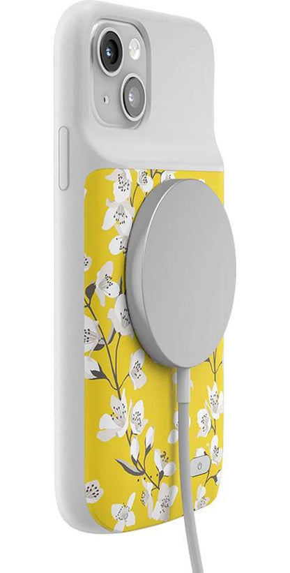 Floral Forest | Yellow Cherry Blossom Floral Case iPhone Case get.casely
