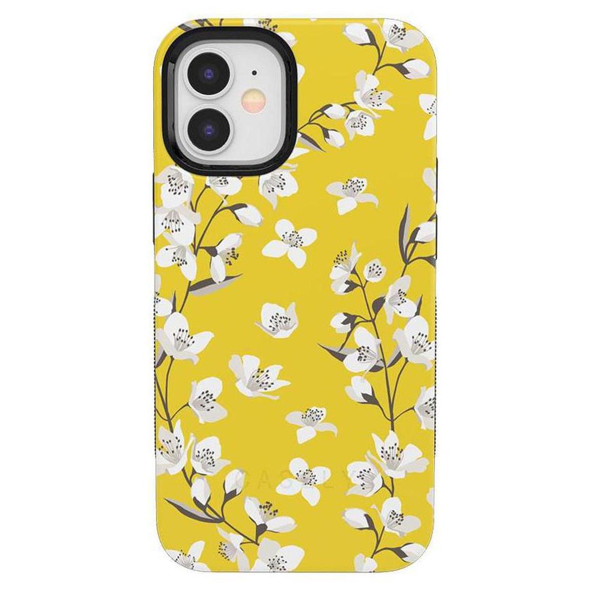 Floral Forest | Yellow Cherry Blossom Floral Case iPhone Case get.casely