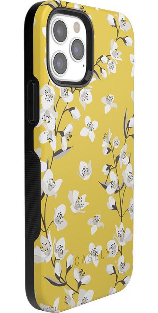 Floral Forest | Yellow Cherry Blossom Floral Case iPhone Case get.casely