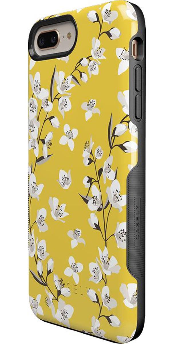 Floral Forest | Yellow Cherry Blossom Floral Case iPhone Case get.casely