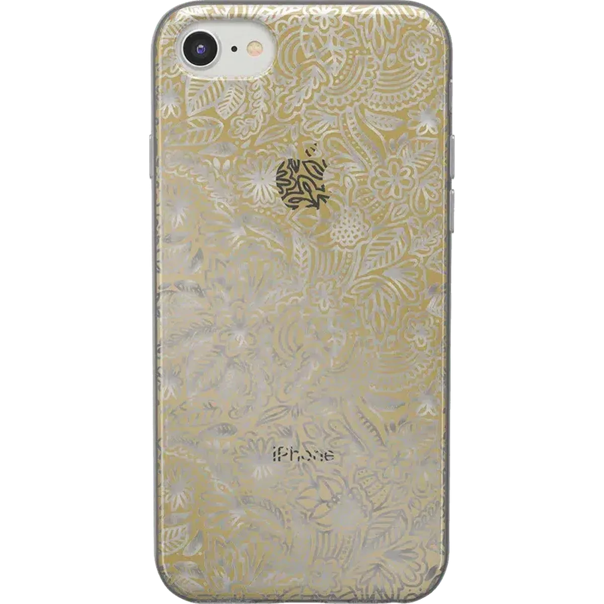 Floral Mandala | Rose Gold Clear Case iPhone Case get.casely