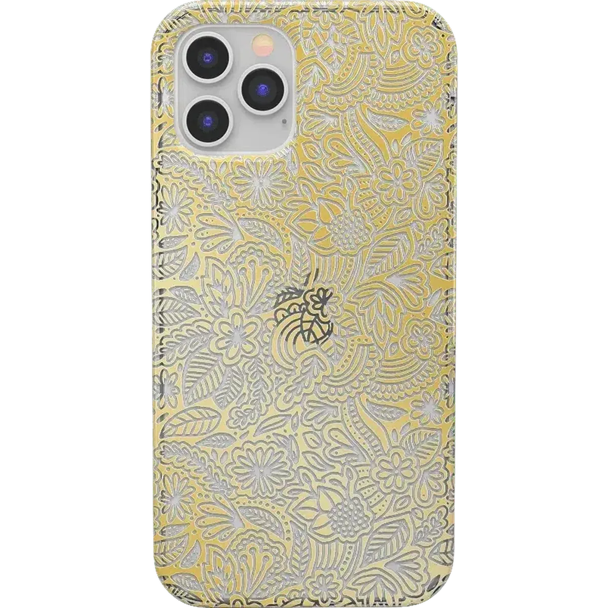 Floral Mandala | Rose Gold Clear Case iPhone Case get.casely