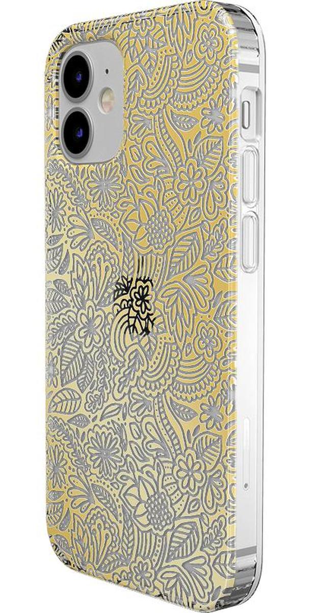 Floral Mandala | Rose Gold Clear Case iPhone Case get.casely