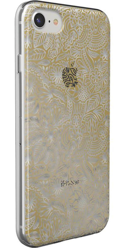 Floral Mandala | Rose Gold Clear Case iPhone Case get.casely