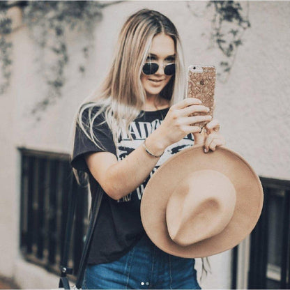Floral Mandala | Rose Gold Clear Case iPhone Case get.casely