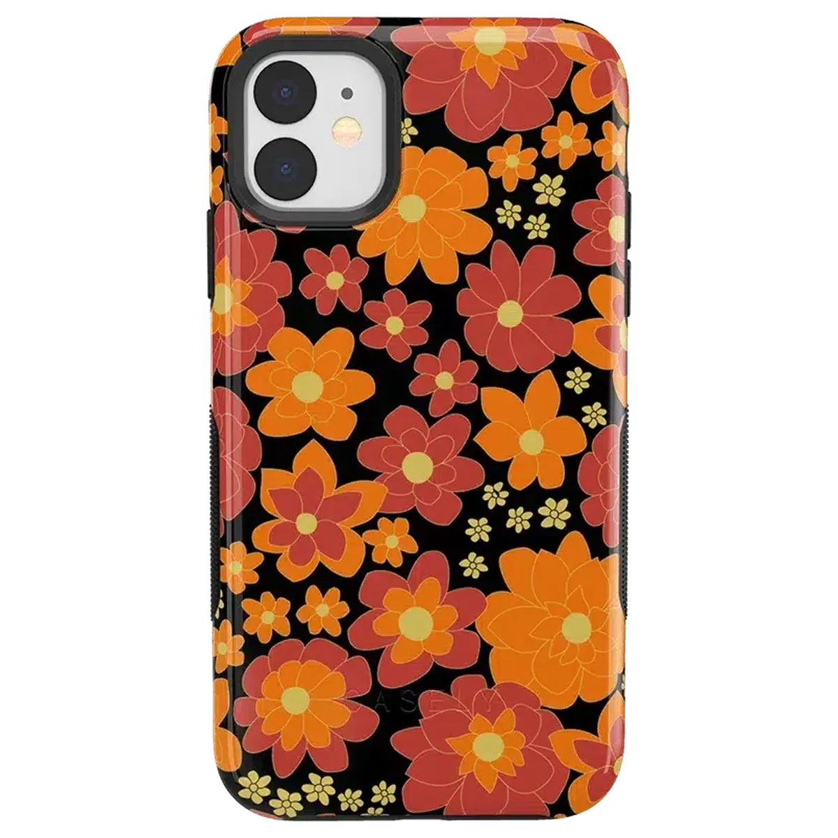Flower Child | Bright Retro Floral Case iPhone Case get.casely Bold iPhone 11