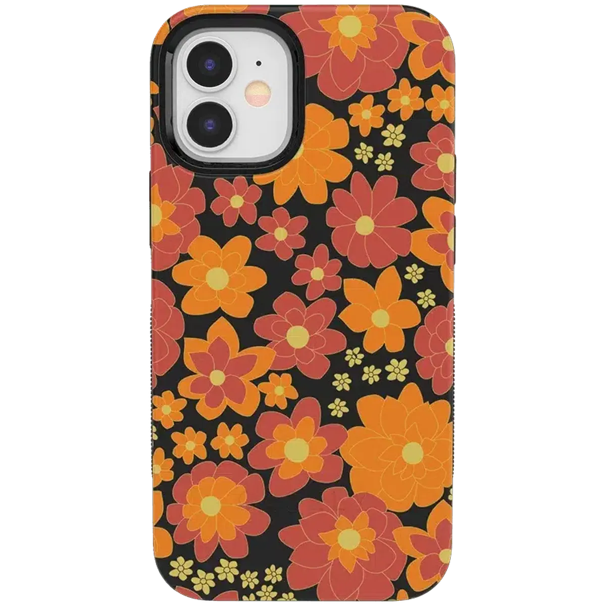 Flower Child | Bright Retro Floral Case iPhone Case get.casely Bold iPhone 12 Mini