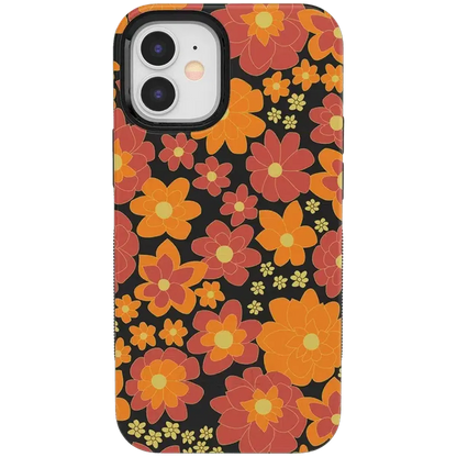 Flower Child | Bright Retro Floral Case iPhone Case get.casely Bold iPhone 12 Mini
