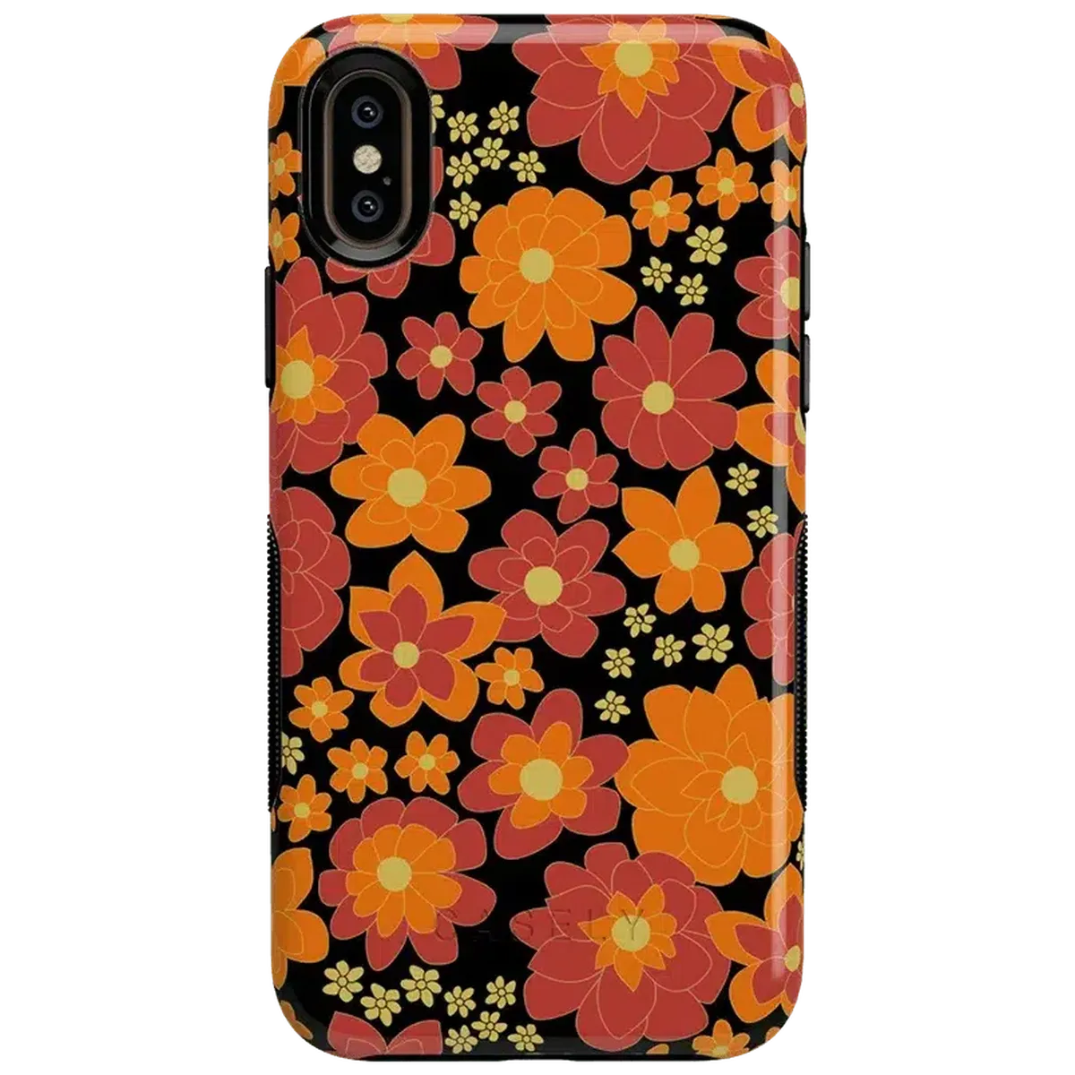 Flower Child | Bright Retro Floral Case iPhone Case get.casely Bold iPhone XS Max