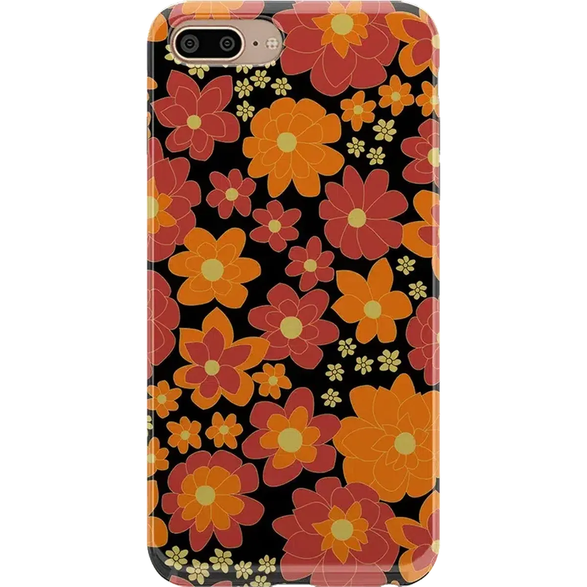 Flower Child | Bright Retro Floral Case iPhone Case get.casely Classic iPhone 6/7/8 Plus