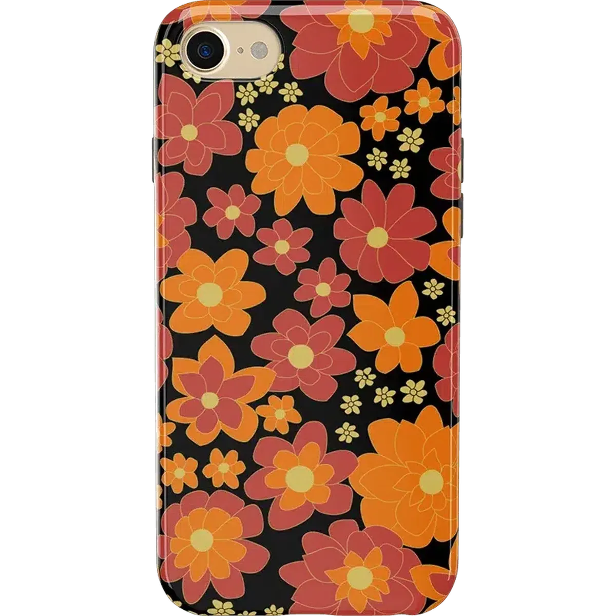 Flower Child | Bright Retro Floral Case iPhone Case get.casely Classic iPhone 6/7/8