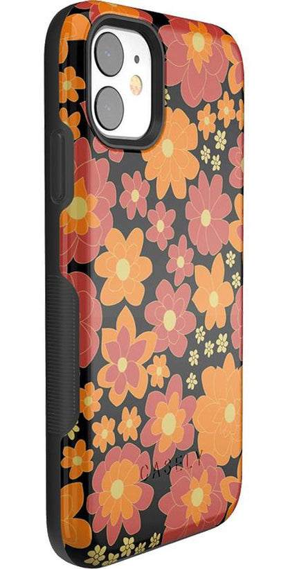 Flower Child | Bright Retro Floral Case iPhone Case get.casely