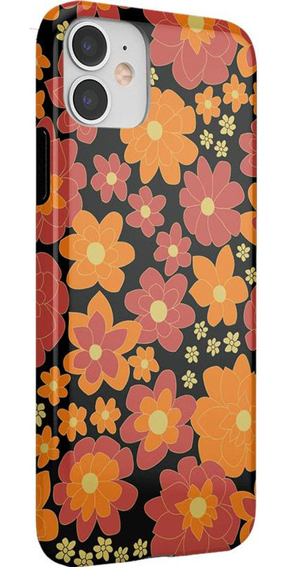 Flower Child | Bright Retro Floral Case iPhone Case get.casely