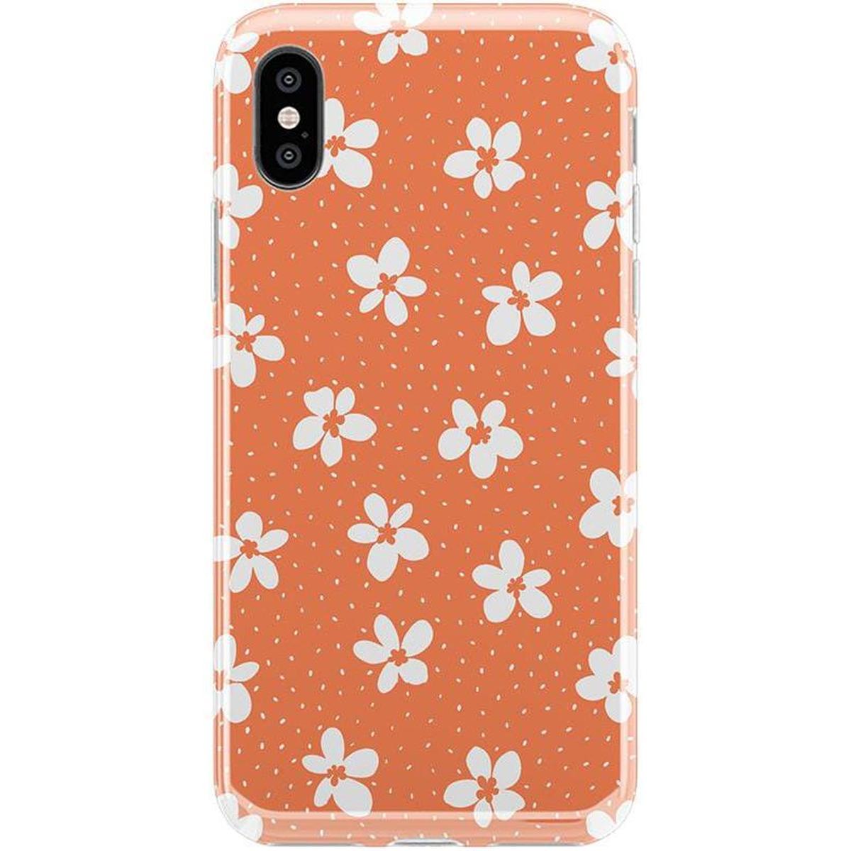 Flower My World | Burnt Orange Floral Case iPhone Case get.casely Classic iPhone XS Max