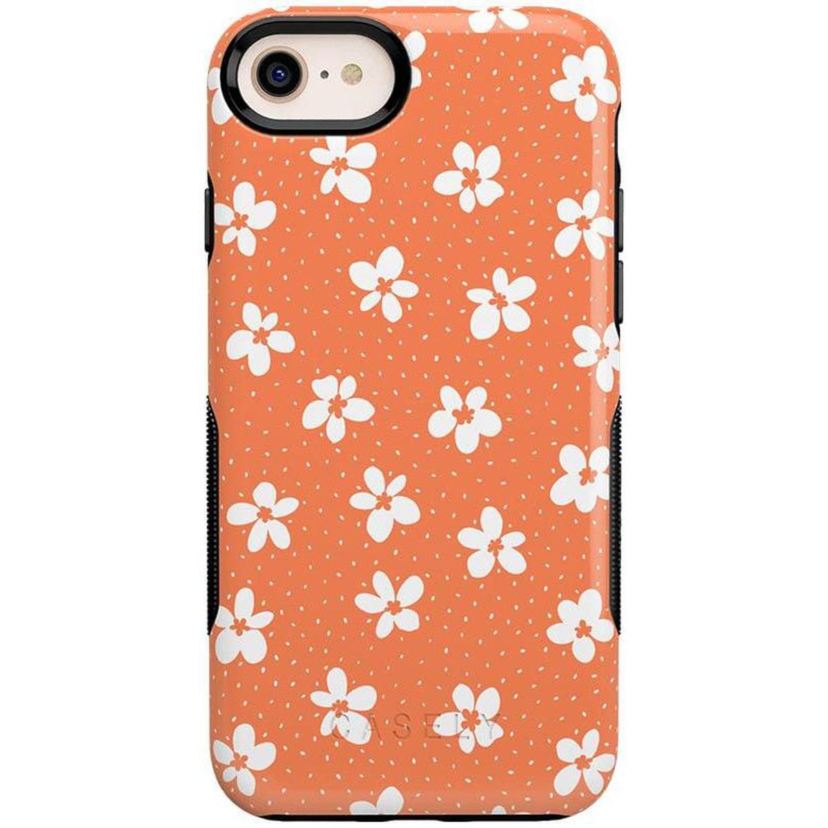 Flower My World | Burnt Orange Floral Case iPhone Case get.casely