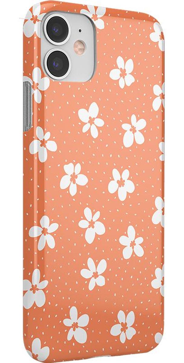 Flower My World | Burnt Orange Floral Case iPhone Case get.casely