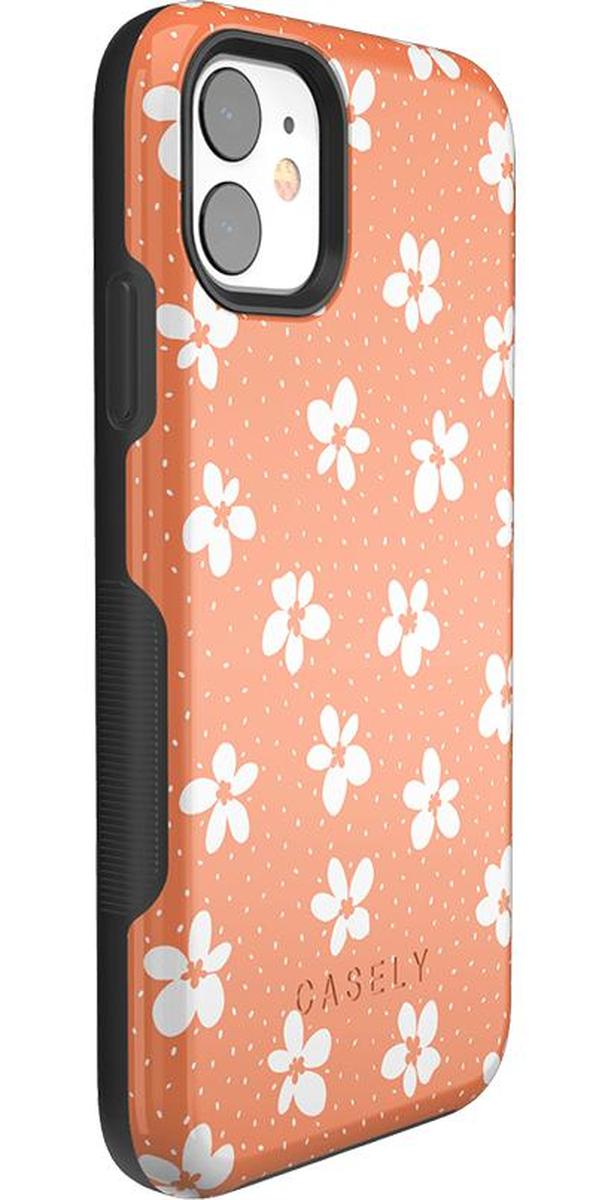 Flower My World | Burnt Orange Floral Case iPhone Case get.casely