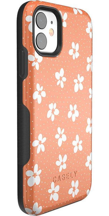 Flower My World | Burnt Orange Floral Case iPhone Case get.casely