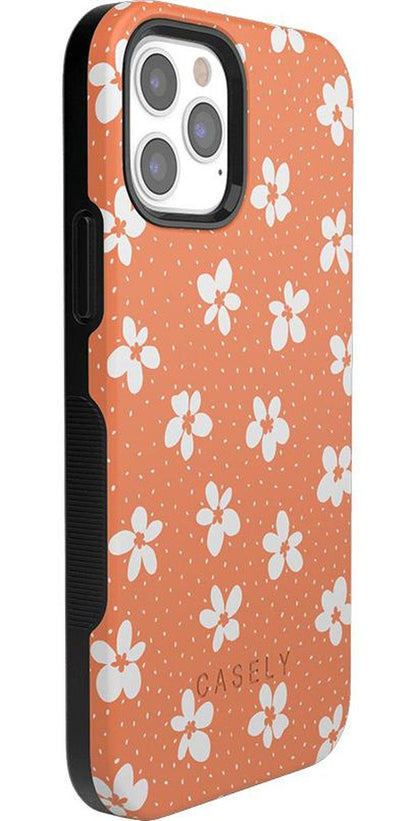 Flower My World | Burnt Orange Floral Case iPhone Case get.casely