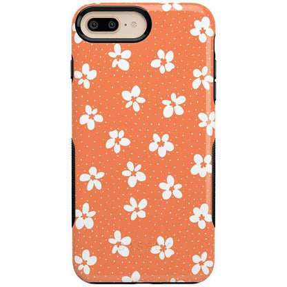 Flower My World | Burnt Orange Floral Case iPhone Case get.casely