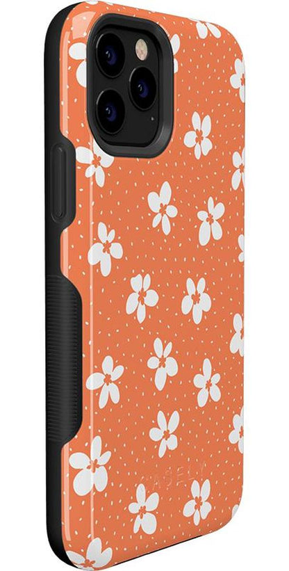 Flower My World | Burnt Orange Floral Case iPhone Case get.casely