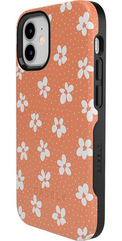Flower My World | Burnt Orange Floral Case iPhone Case get.casely