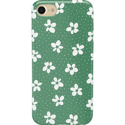 Flower My World | Jade Green Floral Case iPhone Case get.casely Classic iPhone 6/7/8