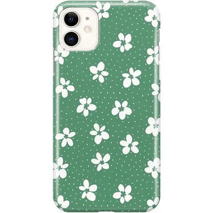Flower My World | Jade Green Floral Case iPhone Case get.casely