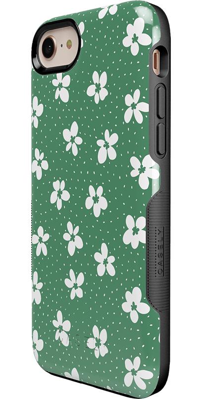 Flower My World | Jade Green Floral Case iPhone Case get.casely