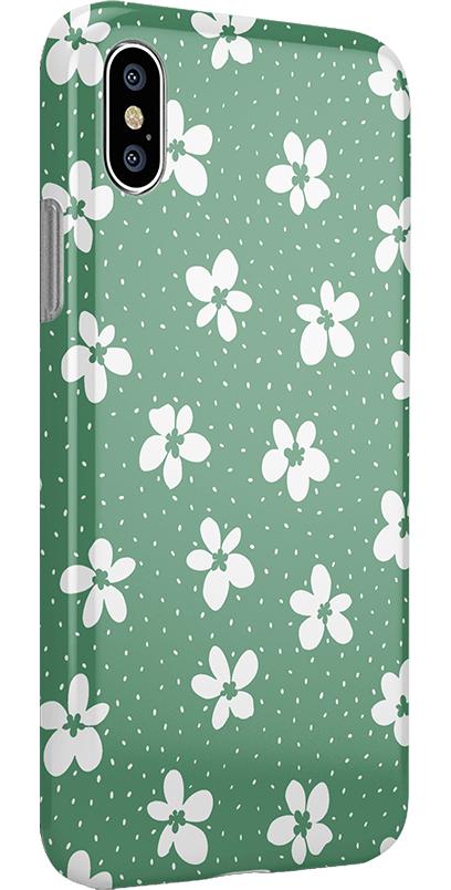 Flower My World | Jade Green Floral Case iPhone Case get.casely