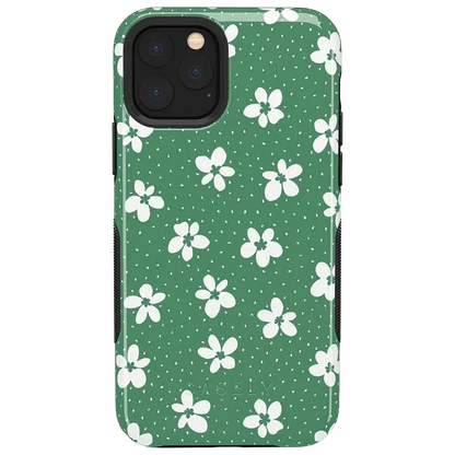Flower My World | Jade Green Floral Case iPhone Case get.casely
