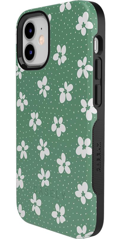 Flower My World | Jade Green Floral Case iPhone Case get.casely