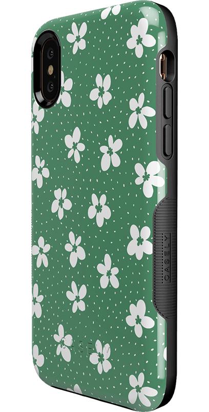 Flower My World | Jade Green Floral Case iPhone Case get.casely