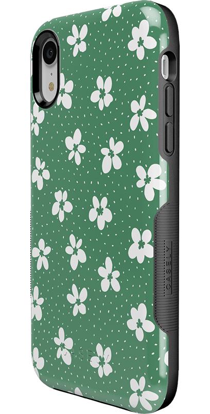 Flower My World | Jade Green Floral Case iPhone Case get.casely