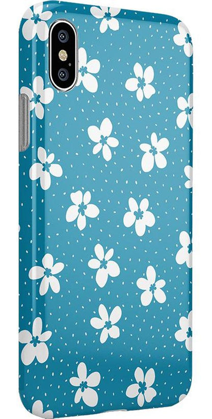 Flower My World | Ocean Blue Floral Case iPhone Case get.casely