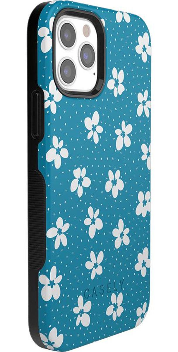Flower My World | Ocean Blue Floral Case iPhone Case get.casely