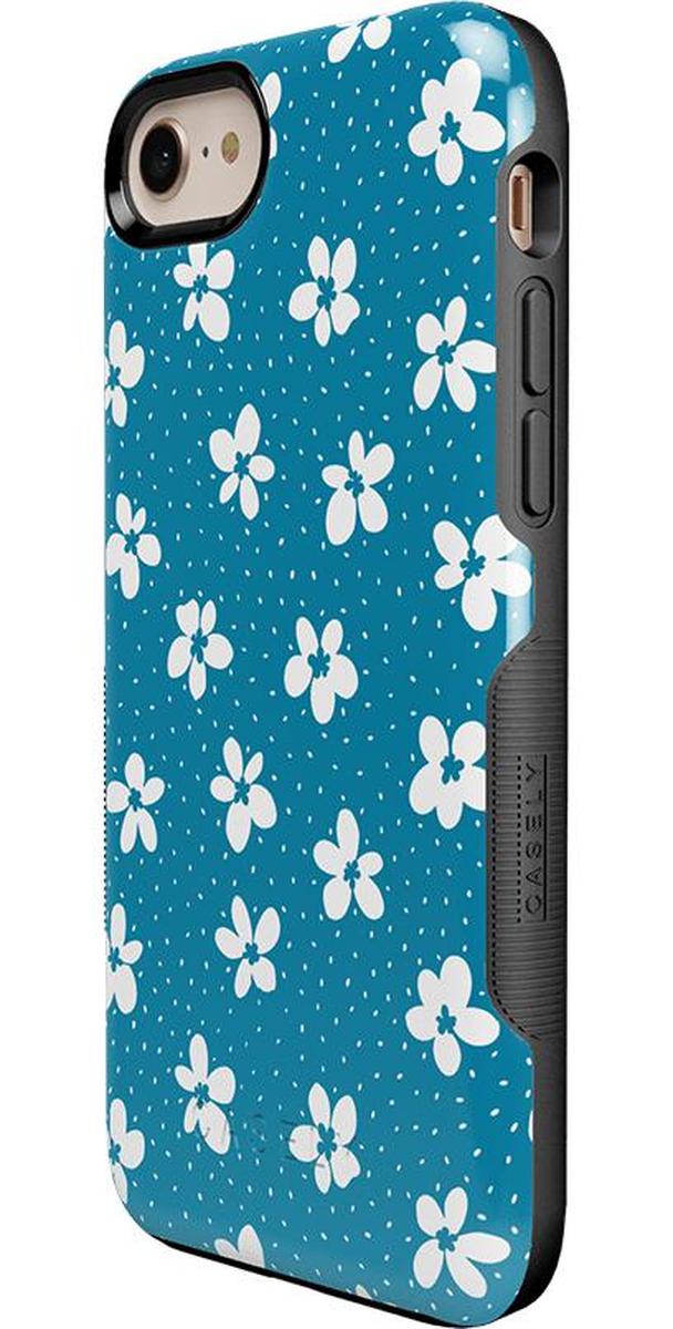 Flower My World | Ocean Blue Floral Case iPhone Case get.casely