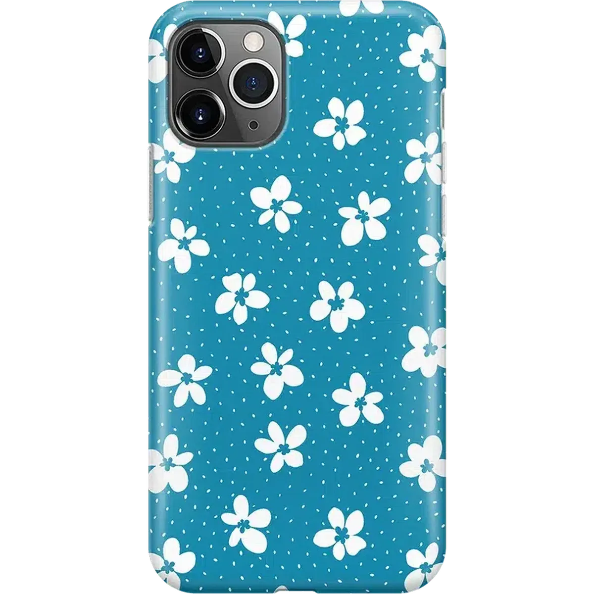Flower My World | Ocean Blue Floral Case iPhone Case get.casely