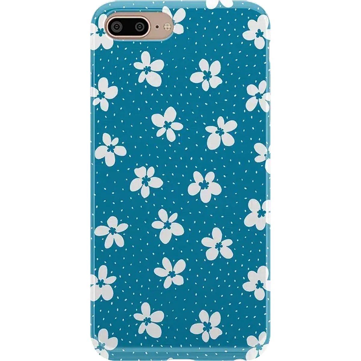 Flower My World | Ocean Blue Floral Case iPhone Case get.casely
