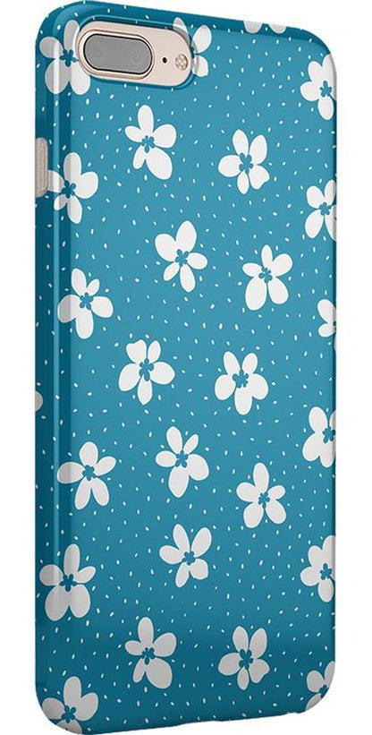 Flower My World | Ocean Blue Floral Case iPhone Case get.casely