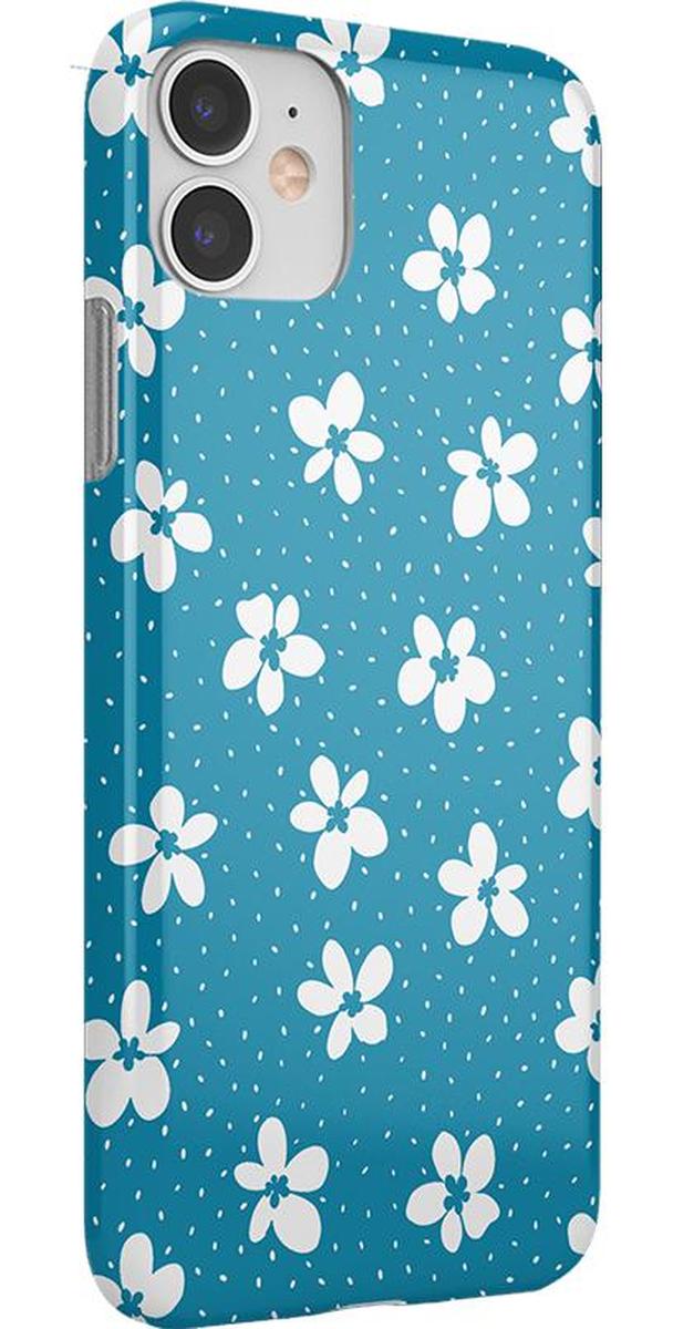 Flower My World | Ocean Blue Floral Case iPhone Case get.casely