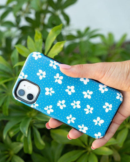 Flower My World | Ocean Blue Floral Case iPhone Case get.casely
