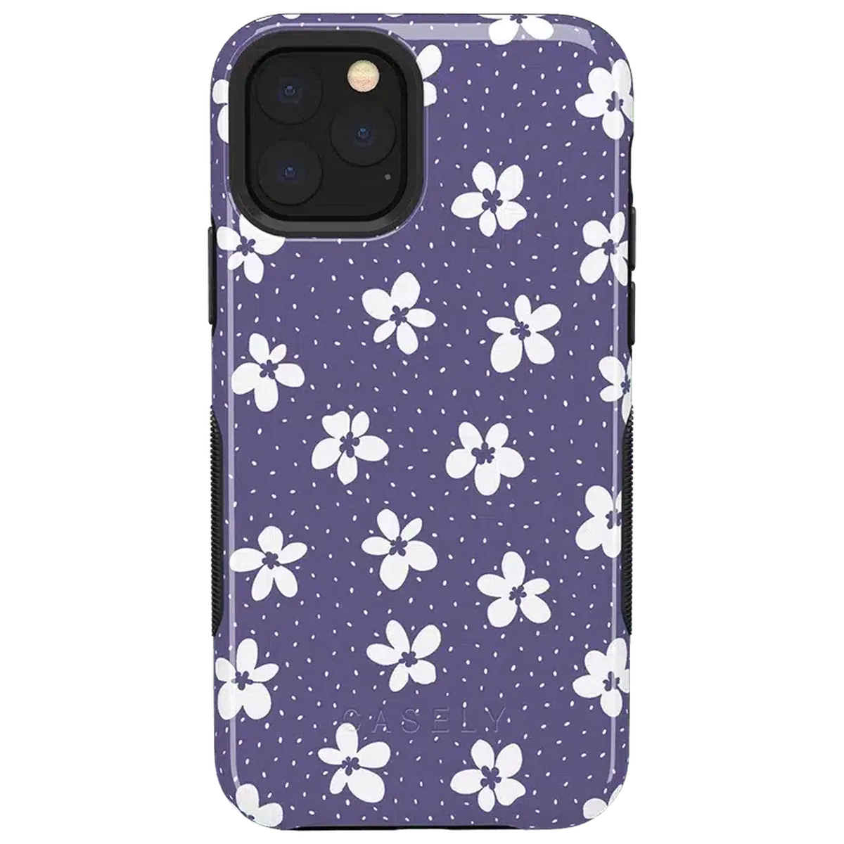 Flower My World | Purple Mauve Floral Case iPhone Case get.casely Bold iPhone 11 Pro