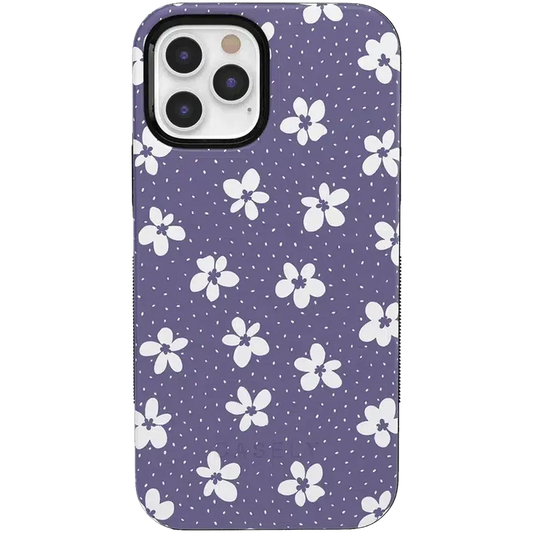Flower My World | Purple Mauve Floral Case iPhone Case get.casely Bold iPhone 12 Pro