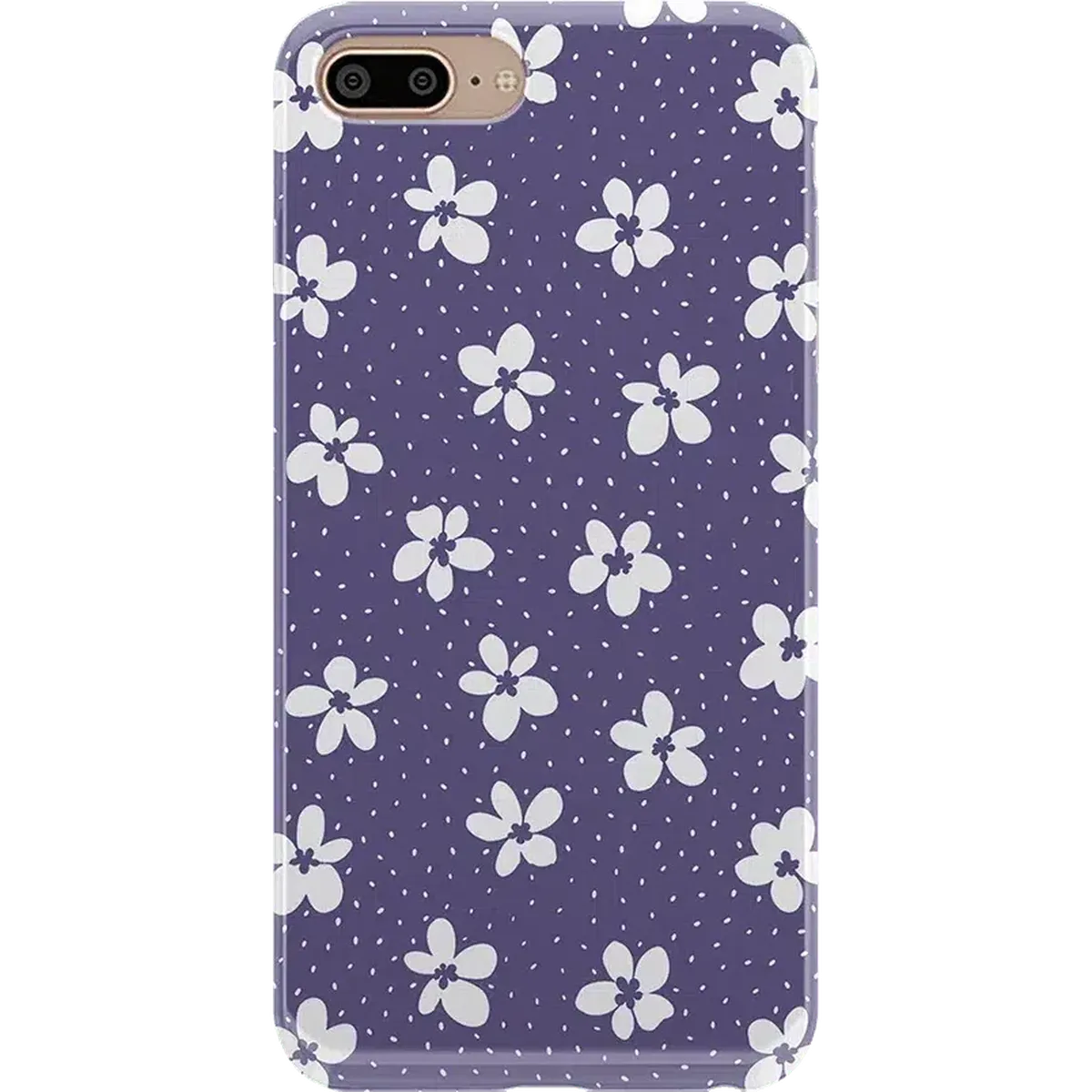 Flower My World | Purple Mauve Floral Case iPhone Case get.casely Classic iPhone 6/7/8 Plus