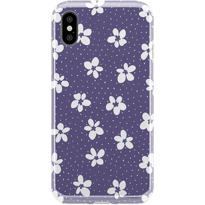 Flower My World | Purple Mauve Floral Case iPhone Case get.casely Classic iPhone XS Max