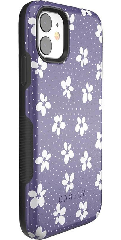Flower My World | Purple Mauve Floral Case iPhone Case get.casely